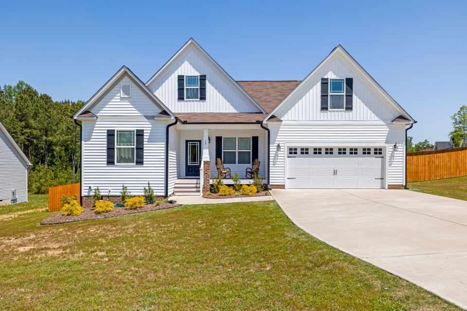 Representative new concrete driveways