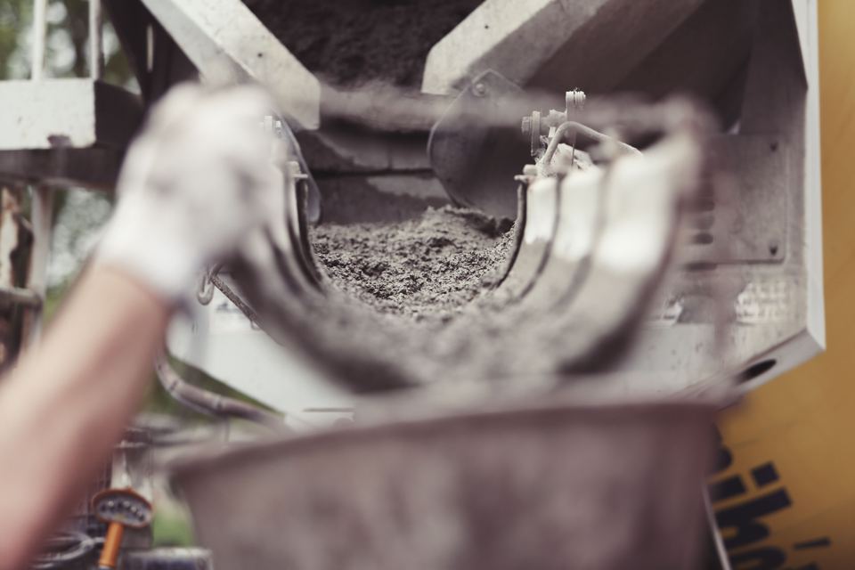 Representative concrete placement photograph; not an Eagle Mountain crew or completed project